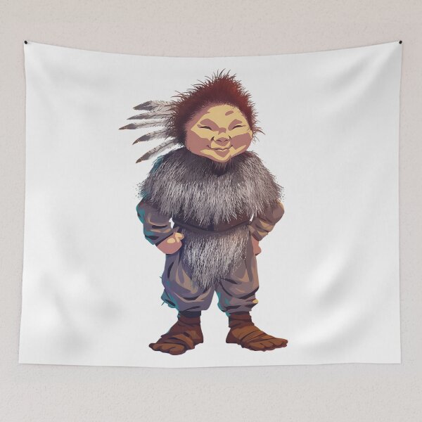 Item preview, Indigenous Folklore Art: Native American Little People designed and sold by bapupa.