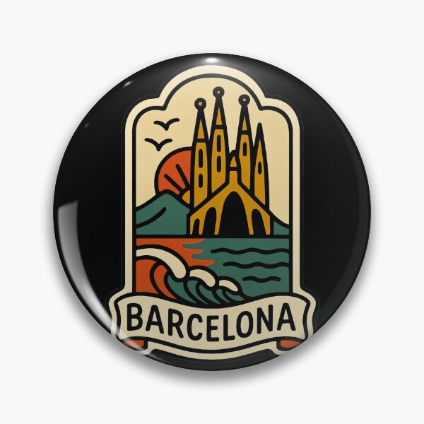 Item preview, Barcelona Lovers Patch designed and sold by Johann Brangeon.