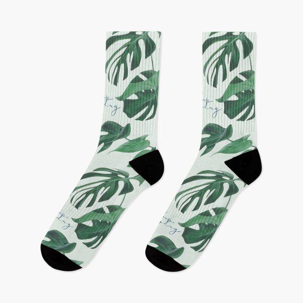 Item preview, Keep Growing Green Summer Plants Boho Quote  designed and sold by EYE ILLUSTRATE  GRAPHICS.