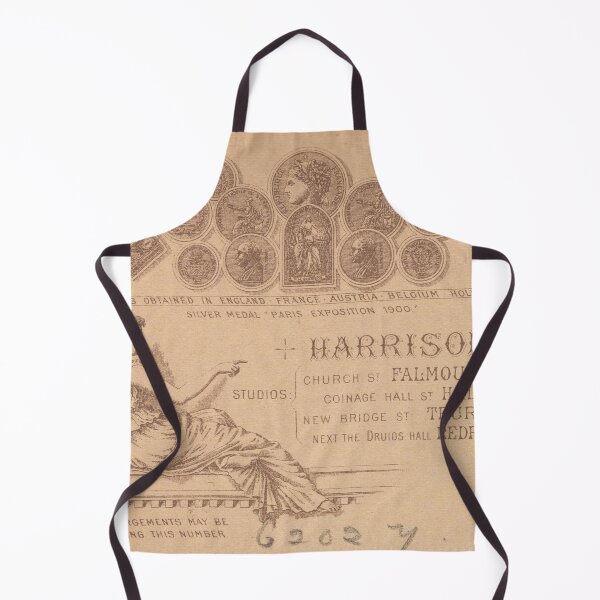 Item preview, Harrison Photographers of Cornwall - Victorian Photo Card Reverse designed and sold by ALCHEMIST.