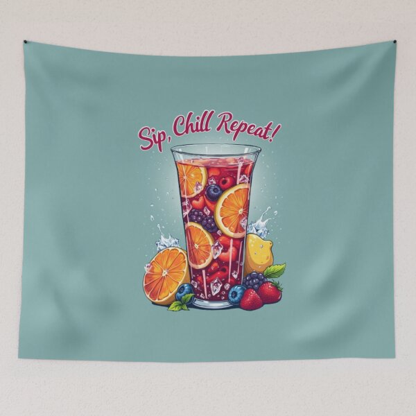 Item preview, Sip, Chill, Repeat designed and sold by exclusivebucket.