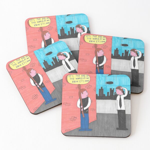 Item preview, It's the end of the world as we know it (R.E.M) designed and sold by Vkmillustration.