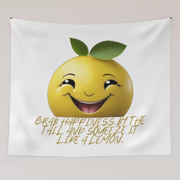 Item preview, Grab happiness (white background). designed and sold by NextDoorToMe.