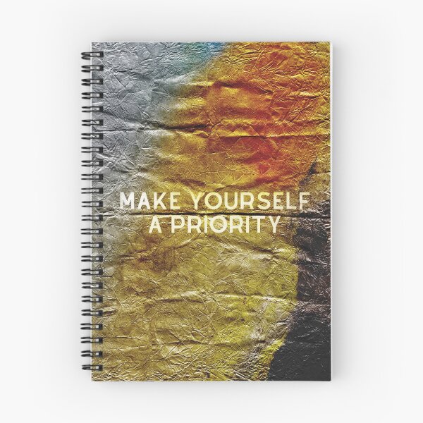 Item preview, Make Yourself A Priority , Inspirational Text Art designed and sold by NickDedidis.