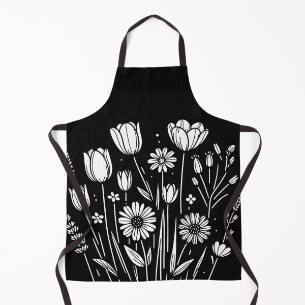 Item preview, AI Art: German Flower Collection in Black & White Vector Style – Elegant Floral Design for Nature and Plant Lovers designed and sold by knalpot-design.