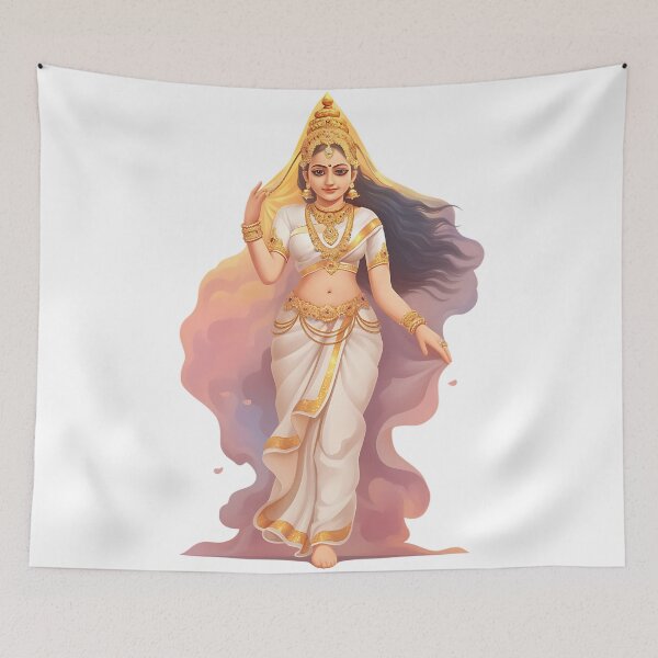 Item preview, Hindu Mythology Art: Apsara Celestial Nymph designed and sold by bapupa.