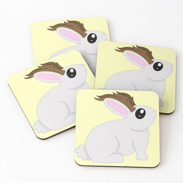Item preview, Little jackalope yellow background designed and sold by CreationsByFey.