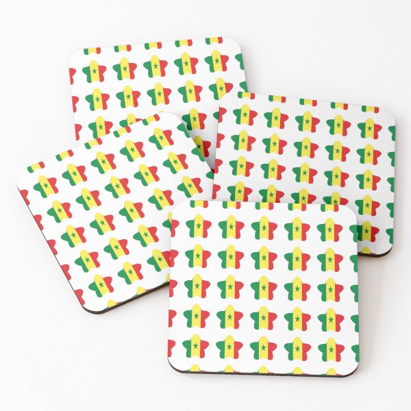Item preview, Senegal Flag Star Pattern designed and sold by TheIconSmith.