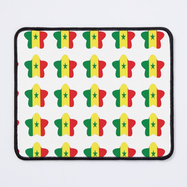 Item preview, Senegal Flag Star Pattern designed and sold by TheIconSmith.