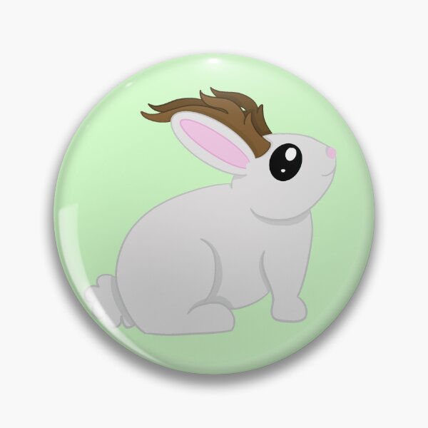 Item preview, Little jackalope green background designed and sold by CreationsByFey.