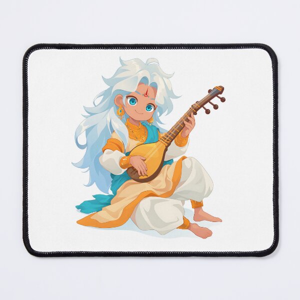Item preview, Hindu Mythology Art: Divine Gandharva Spirit designed and sold by bapupa.