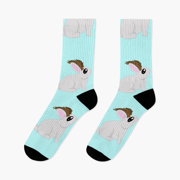 Item preview, Little jackalope light blue background designed and sold by CreationsByFey.