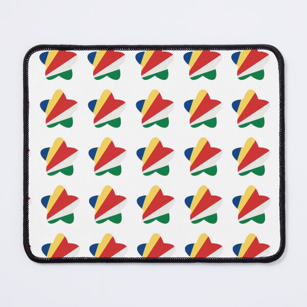 Item preview, Seychelles Flag Star Pattern designed and sold by TheIconSmith.