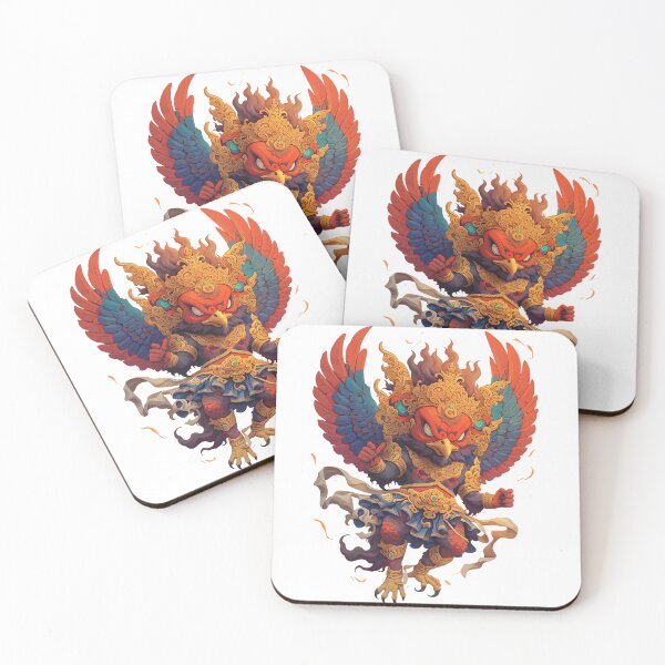 Item preview, Hindu Mythology Art: Garuda Divine Bird of Vishnu designed and sold by bapupa.