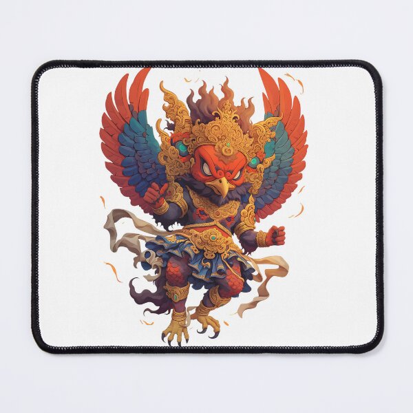 Item preview, Hindu Mythology Art: Garuda Divine Bird of Vishnu designed and sold by bapupa.