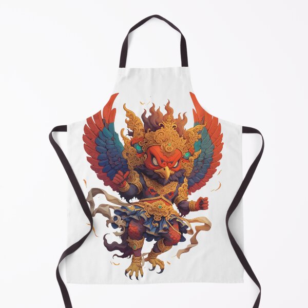 Item preview, Hindu Mythology Art: Garuda Divine Bird of Vishnu designed and sold by bapupa.