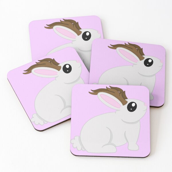 Item preview, Little jackalope purple background designed and sold by CreationsByFey.