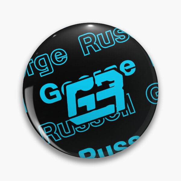 Item preview, George Russell GR black and blue F1 2025  designed and sold by Pink Polar F1.
