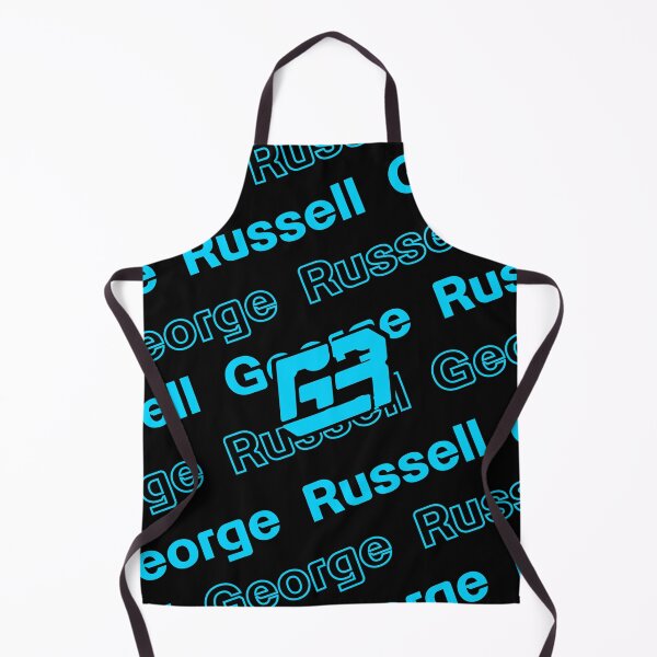 Item preview, George Russell GR black and blue F1 2025 designed and sold by Pink Polar F1.