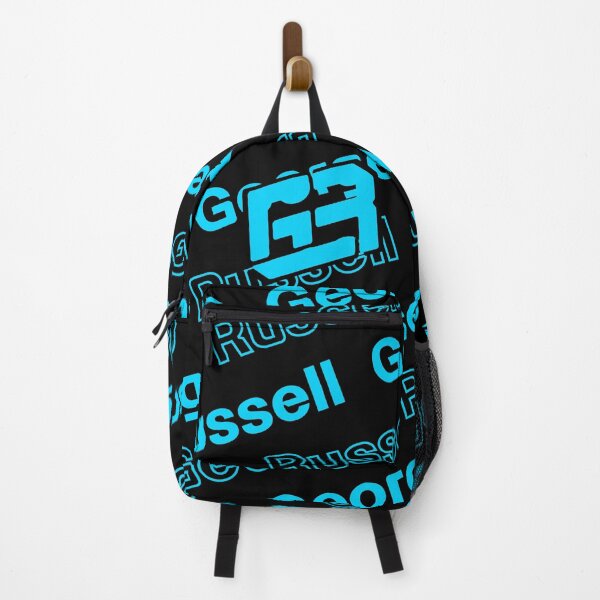 Item preview, George Russell GR black and blue F1 2025 designed and sold by Pink Polar F1.
