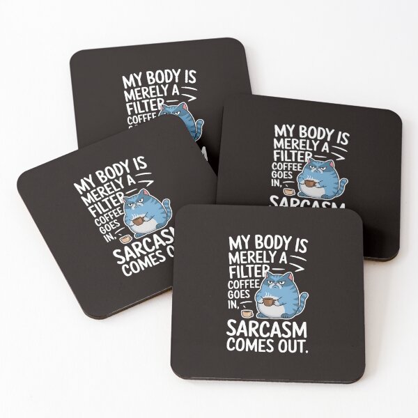 Item preview, My Body Is Merely A Filter. Coffee Goes In designed and sold by MAKOPOKOShop.