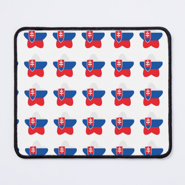 Item preview, Slovakia Flag Star Pattern designed and sold by TheIconSmith.