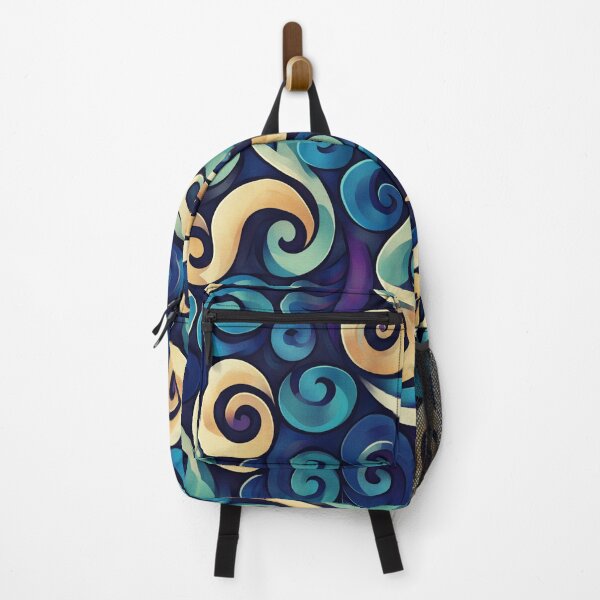 Artikelvorschau, Neuseeland Māori Paua Muster Koru Design 378 entworfen und verkauft von GrinGalore.