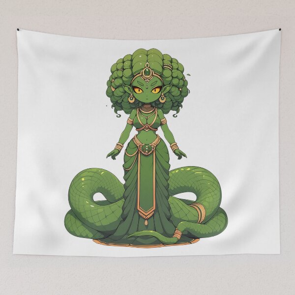 Item preview, Hindu Mythology Art: Serpent Naga Deity designed and sold by bapupa.