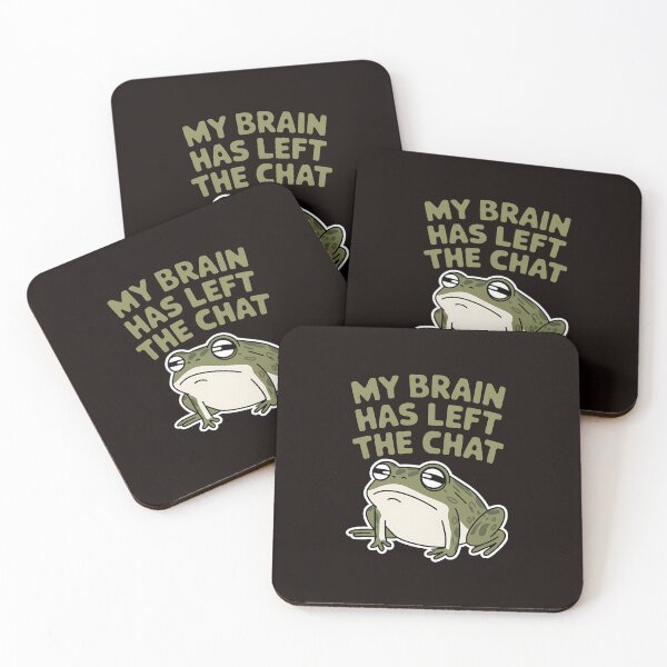 Item preview, My Brain Has Left The Chat Funny designed and sold by MAKOPOKOShop.