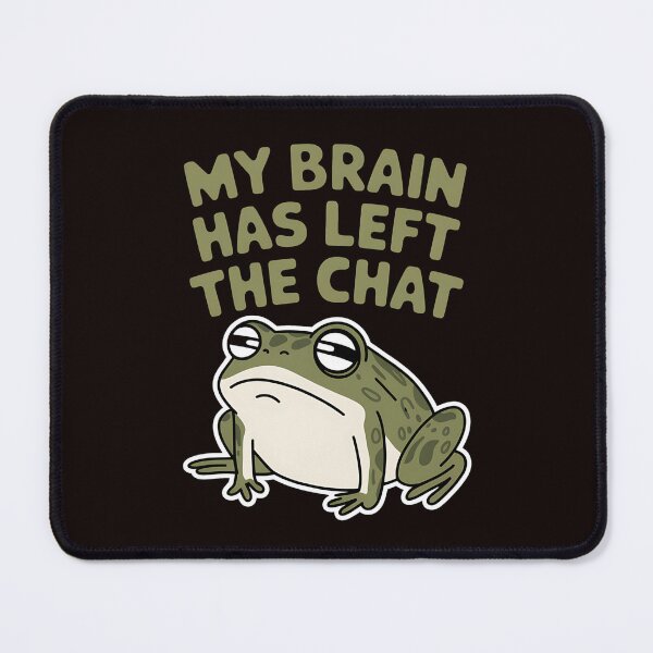Item preview, My Brain Has Left The Chat Funny designed and sold by MAKOPOKOShop.