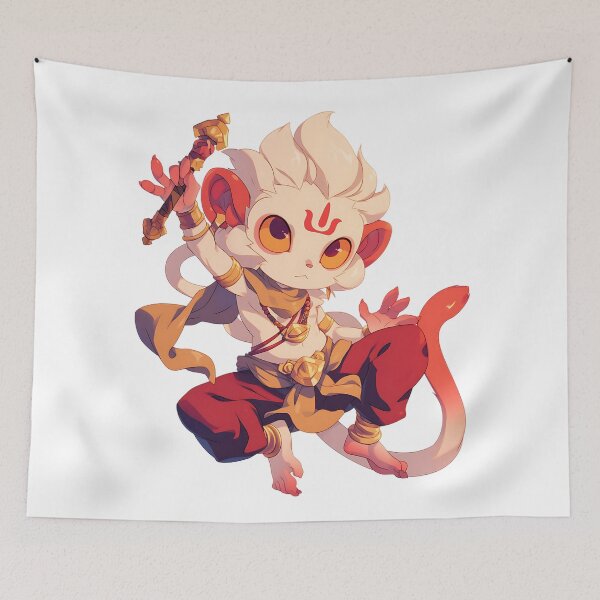 Item preview, Hindu Mythology Art: Vanara Monkey designed and sold by bapupa.