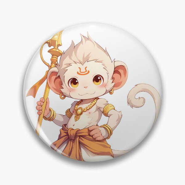 Item preview, Hindu Mythology Art: Ape Vanara Legend designed and sold by bapupa.