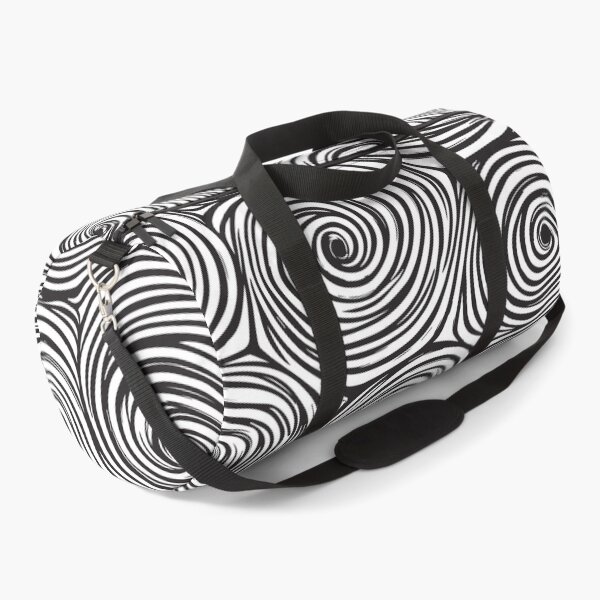 Item preview, A hypnotic black-and-white swirl pattern design. designed and sold by HEMRO.