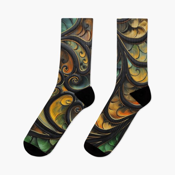 Artikelvorschau, Neuseeland Māori Paua Muster Koru Design 384 entworfen und verkauft von GrinGalore.