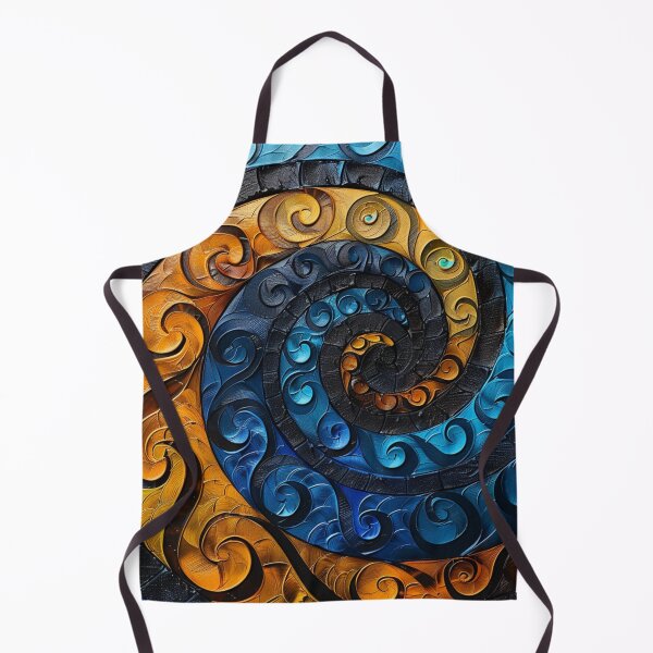Item preview, New Zealand Māori Paua Pattern Koru Design 385 designed and sold by GrinGalore.