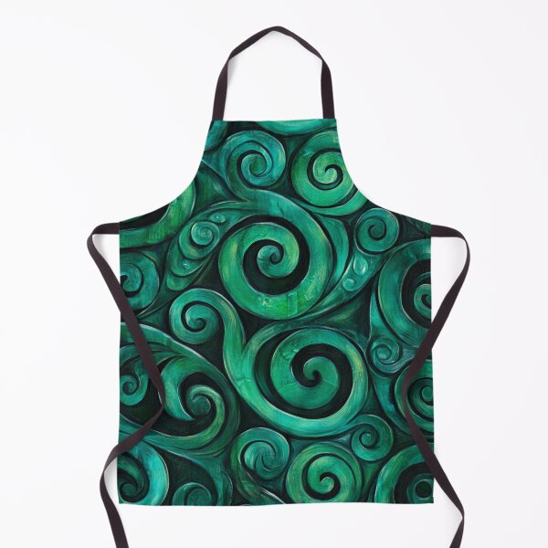 Item preview, New Zealand Māori Paua Pattern Koru Design 386 designed and sold by GrinGalore.