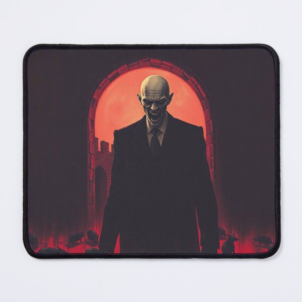 Item preview, Nosferatu the evil Vampire conceptual illustration Halloween art designed and sold by Vintage Designs +.