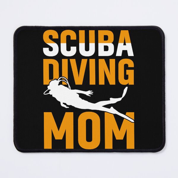 Item preview, Scuba Diving Mom Retro Scuba Diving Art designed and sold by Back2Collage.