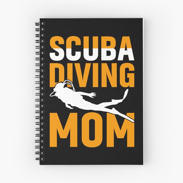 Item preview, Scuba Diving Mom Retro Scuba Diving Art designed and sold by Back2Collage.