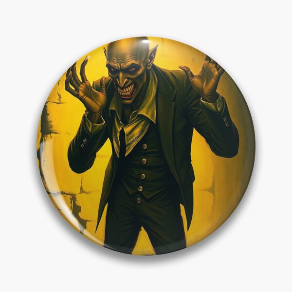 Item preview,  Nosferatu the evil Vampire conceptual illustration Halloween art designed and sold by Vintage Designs +.