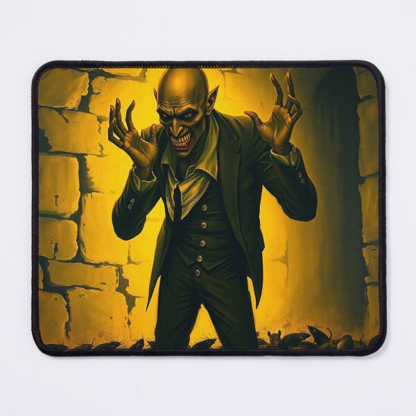 Item preview, Nosferatu the evil Vampire conceptual illustration Halloween art designed and sold by Vintage Designs +.