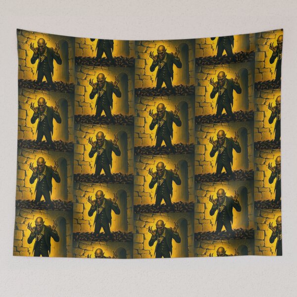Item preview,  Nosferatu the evil Vampire conceptual illustration Halloween art designed and sold by Vintage Designs +.