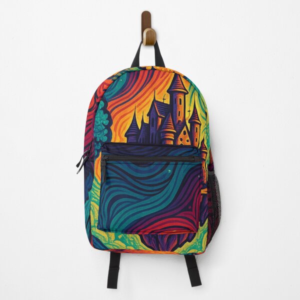 Item preview, Mystic Floating Castle – Fantasy Art T-Shirt designed and sold by WasemPrint.