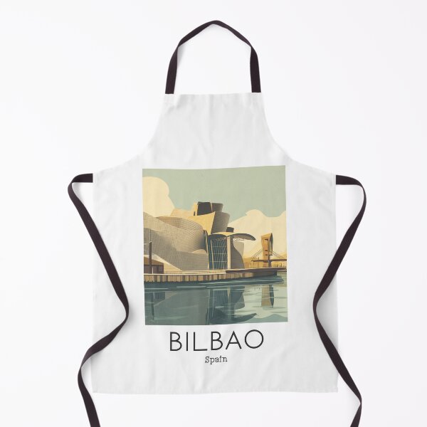 Item preview, A Vintage Travel Art of Bilbao - Spain designed and sold by GoodOldVintage.