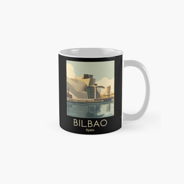 Vista previa del artículo con la obra «Arte de viaje vintage de Bilbao, España», diseñado y vendido por GoodOldVintage.