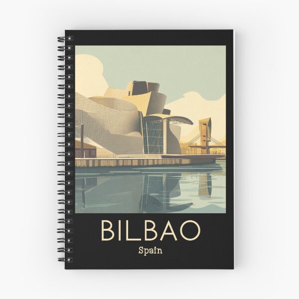 Item preview, A Vintage Travel Art of Bilbao - Spain  designed and sold by GoodOldVintage.