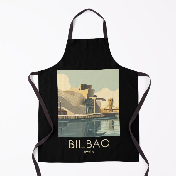 Item preview, A Vintage Travel Art of Bilbao - Spain designed and sold by GoodOldVintage.
