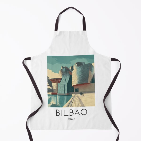 Item preview, A Vintage Travel Art of Bilbao - Spain designed and sold by GoodOldVintage.