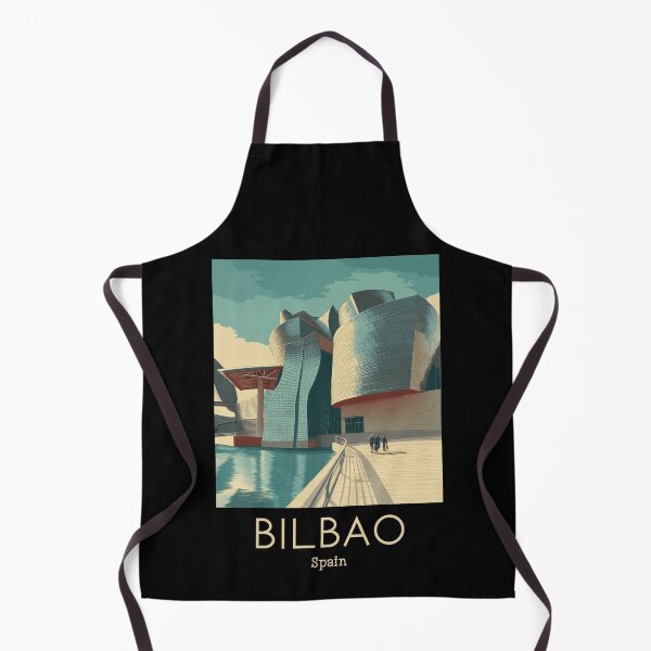 Item preview, A Vintage Travel Art of Bilbao - Spain designed and sold by GoodOldVintage.