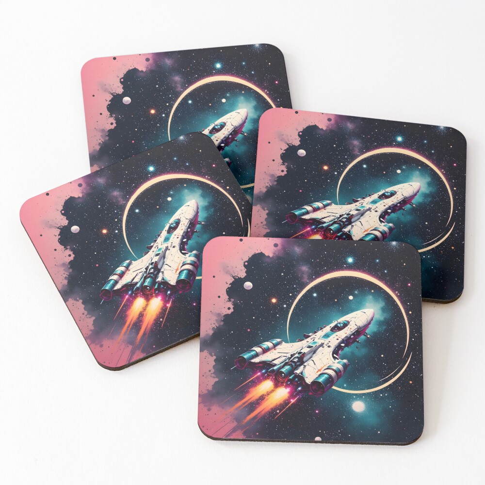 Item preview, Coasters (Set of 4) designed and sold by STORE-AI.